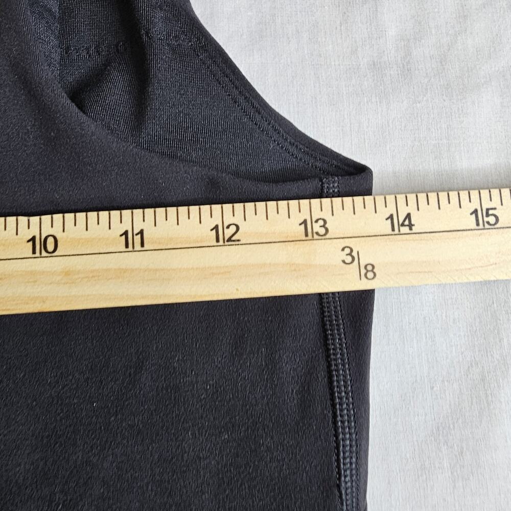 Lululemon Size 6 Align™ Cami Strap Dress Bllack Activewear Tennis Summer Vibes - Picture 13 of 14